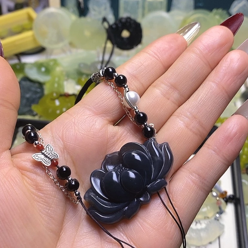 【闪购商品】蛇纹石玉颈饰未镶嵌?****?