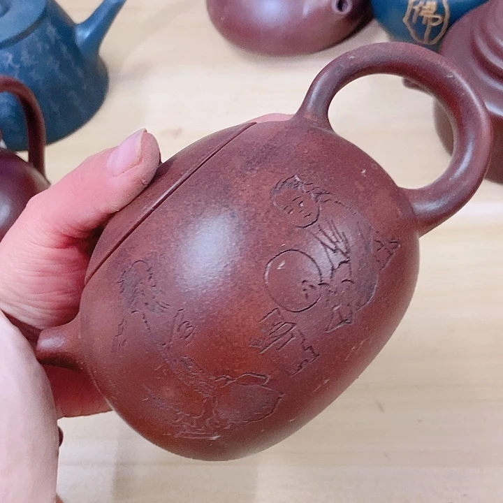 紫砂茶杯宜兴紫砂壶手工制作