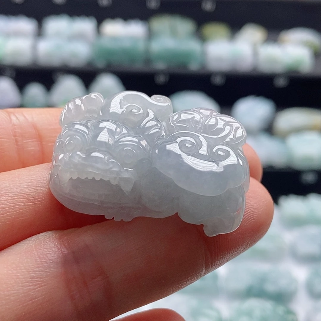 颈饰未镶嵌翡翠翡翠貔貅