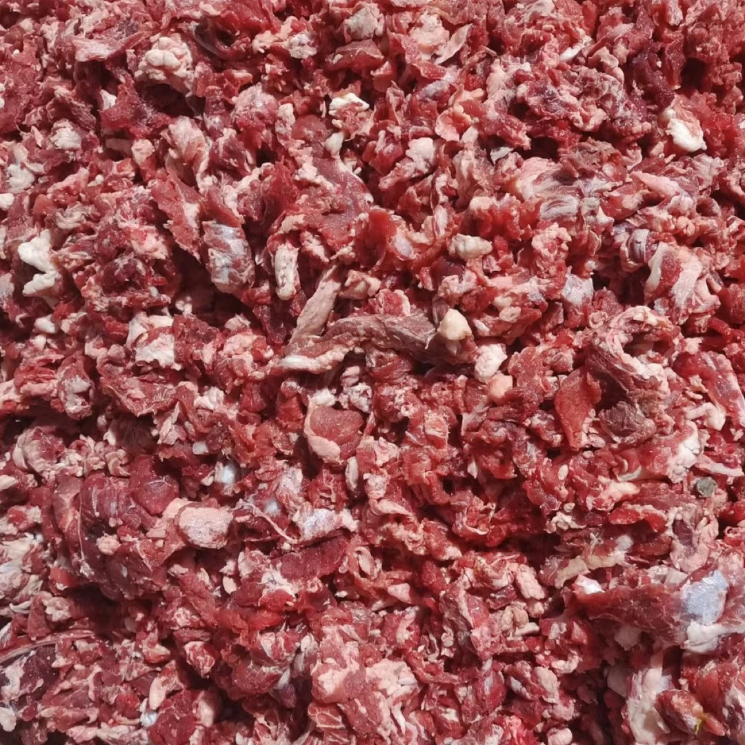 清真国产新鲜剔骨牛碎肉，公牛刮骨肉