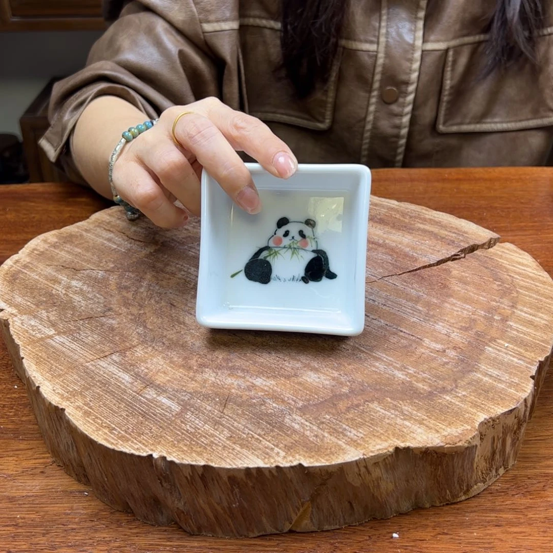 瓷片景德镇陶瓷手工手绘制作