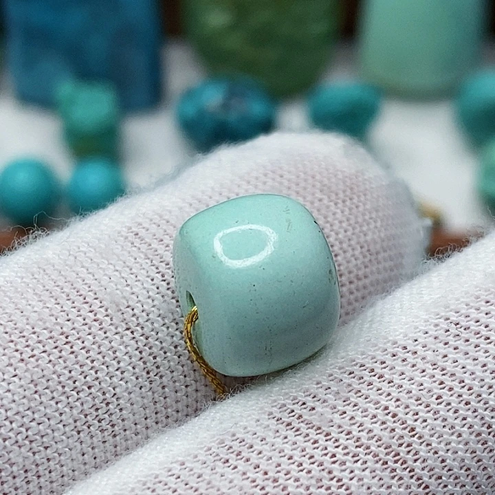 绿松石未镶嵌天然原矿 地大质检