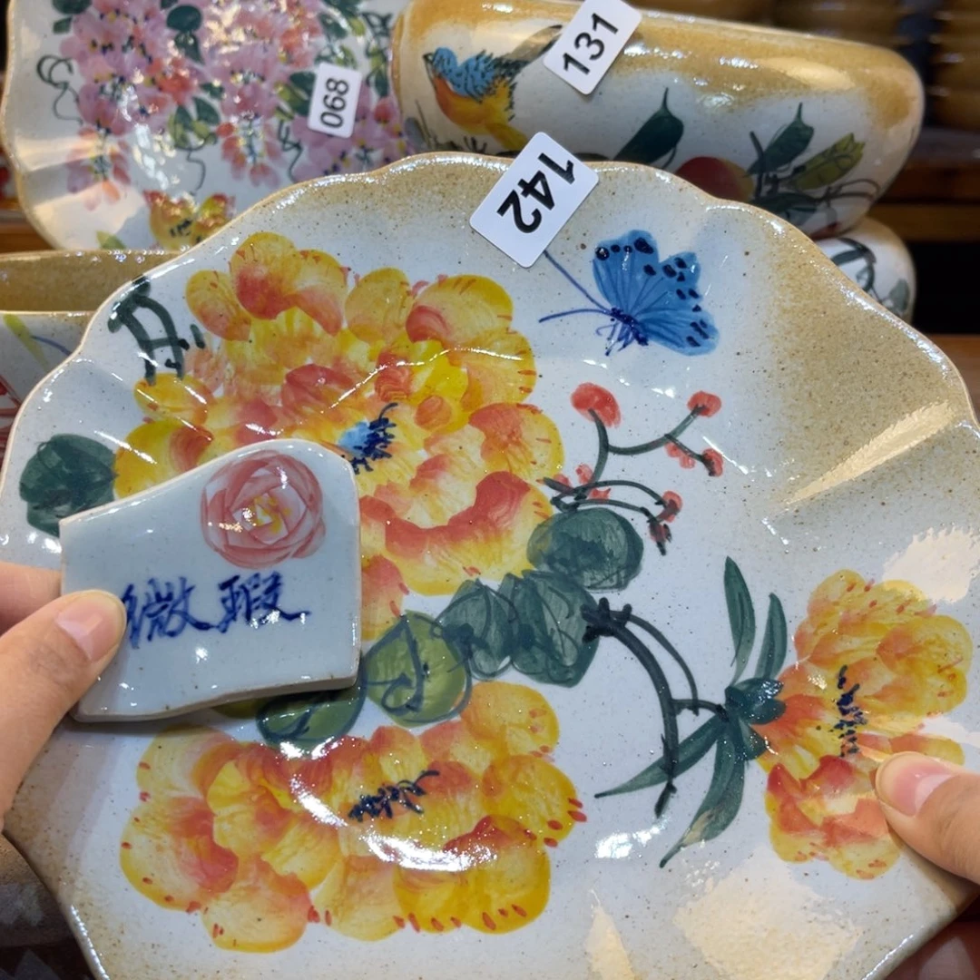 瓷片景德镇手工制作