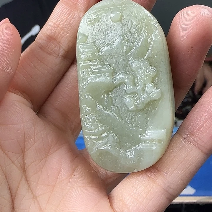 颈饰未镶嵌和田玉