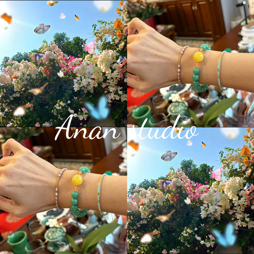 非金属仿珍珠手链 anan24紫紫珠珠（手链）SSslzz250404005