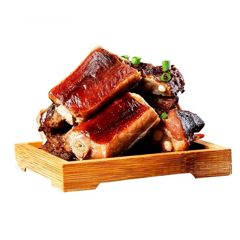 烟熏排骨500g腌肉熏制土家柴火川味农家特产精选烟熏腊肉咸肉腌肉