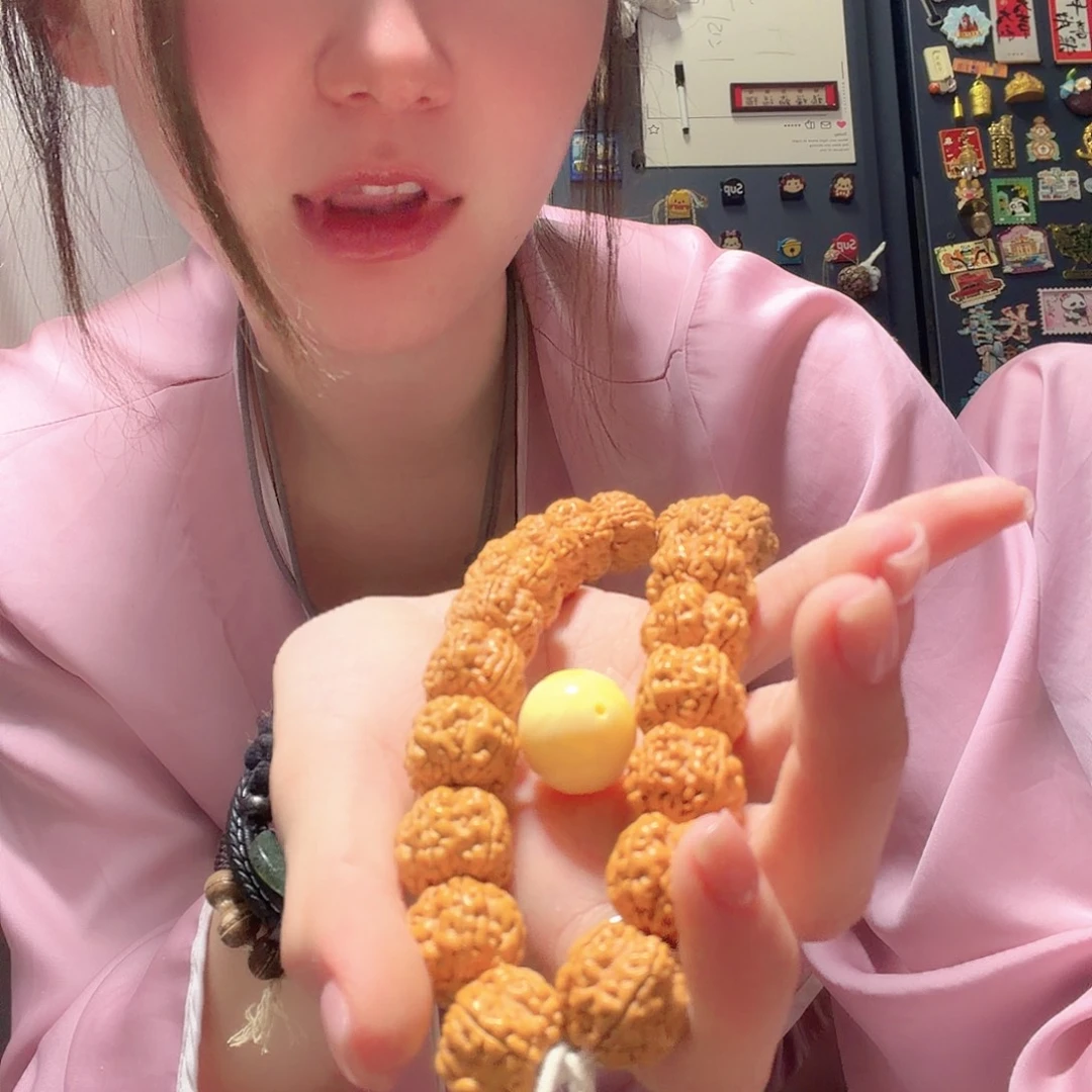 你****猴头核桃手串金刚五星梅花庄18