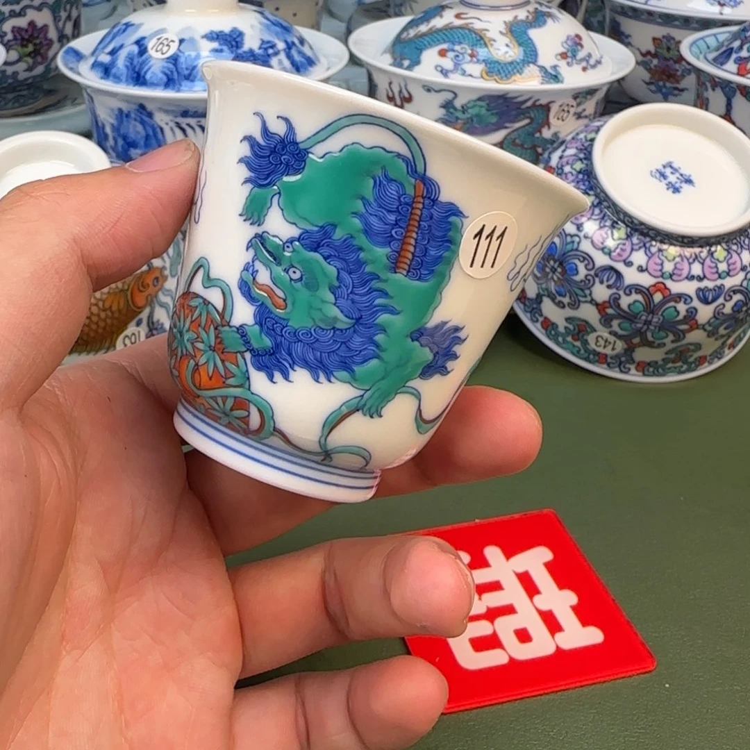 彦祖纯手工手绘茶具111