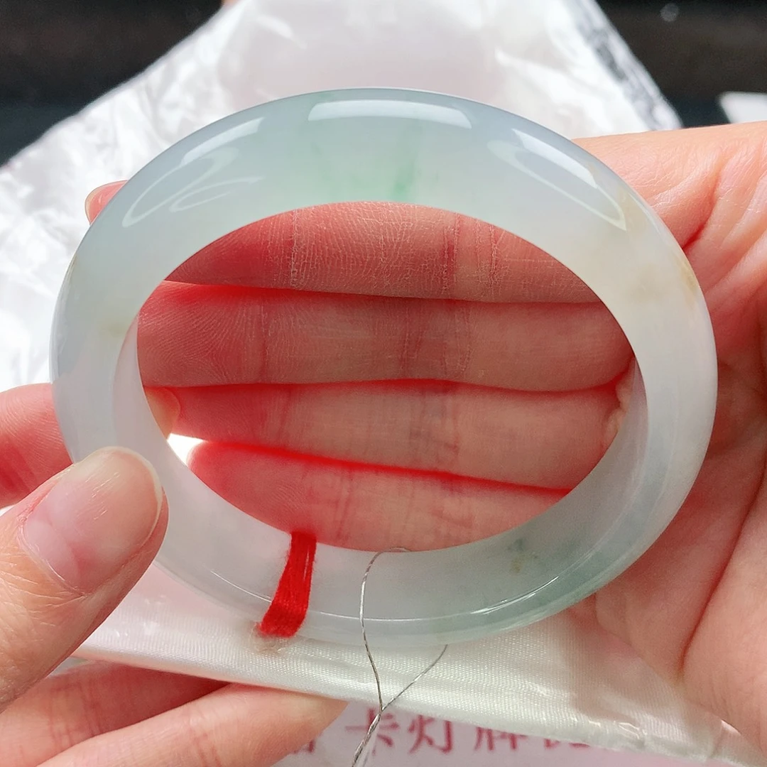 未镶嵌手镯翡翠56圈