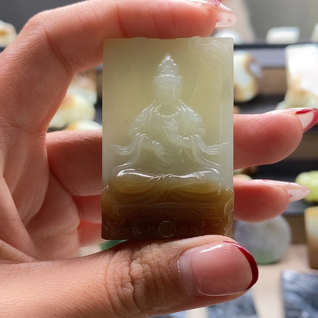 未镶嵌和田玉挂件