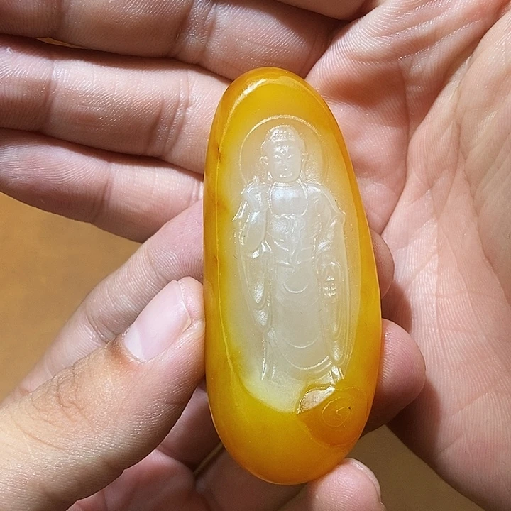 和田玉未镶嵌颈饰HX