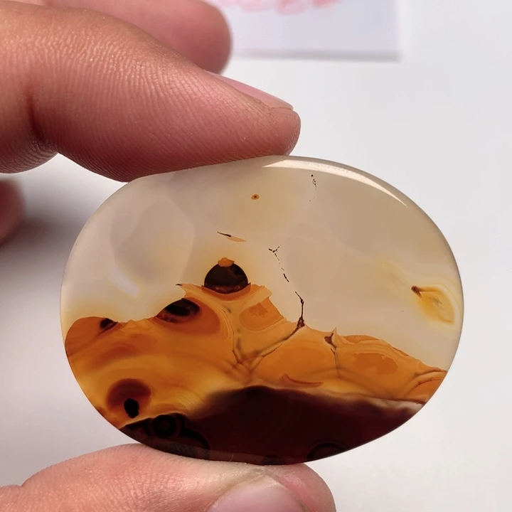 玛瑙/玉髓颈饰未镶嵌大*鹅