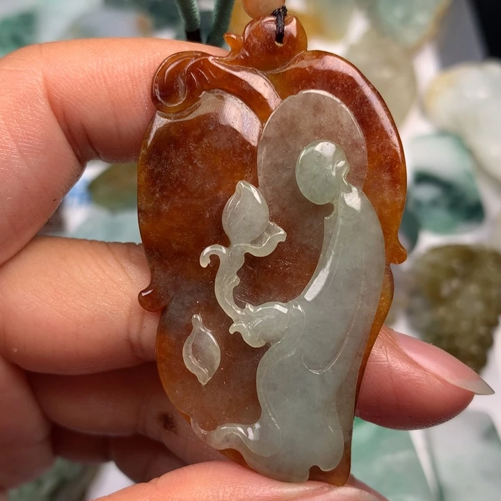 颈饰未镶嵌翡翠翡翠