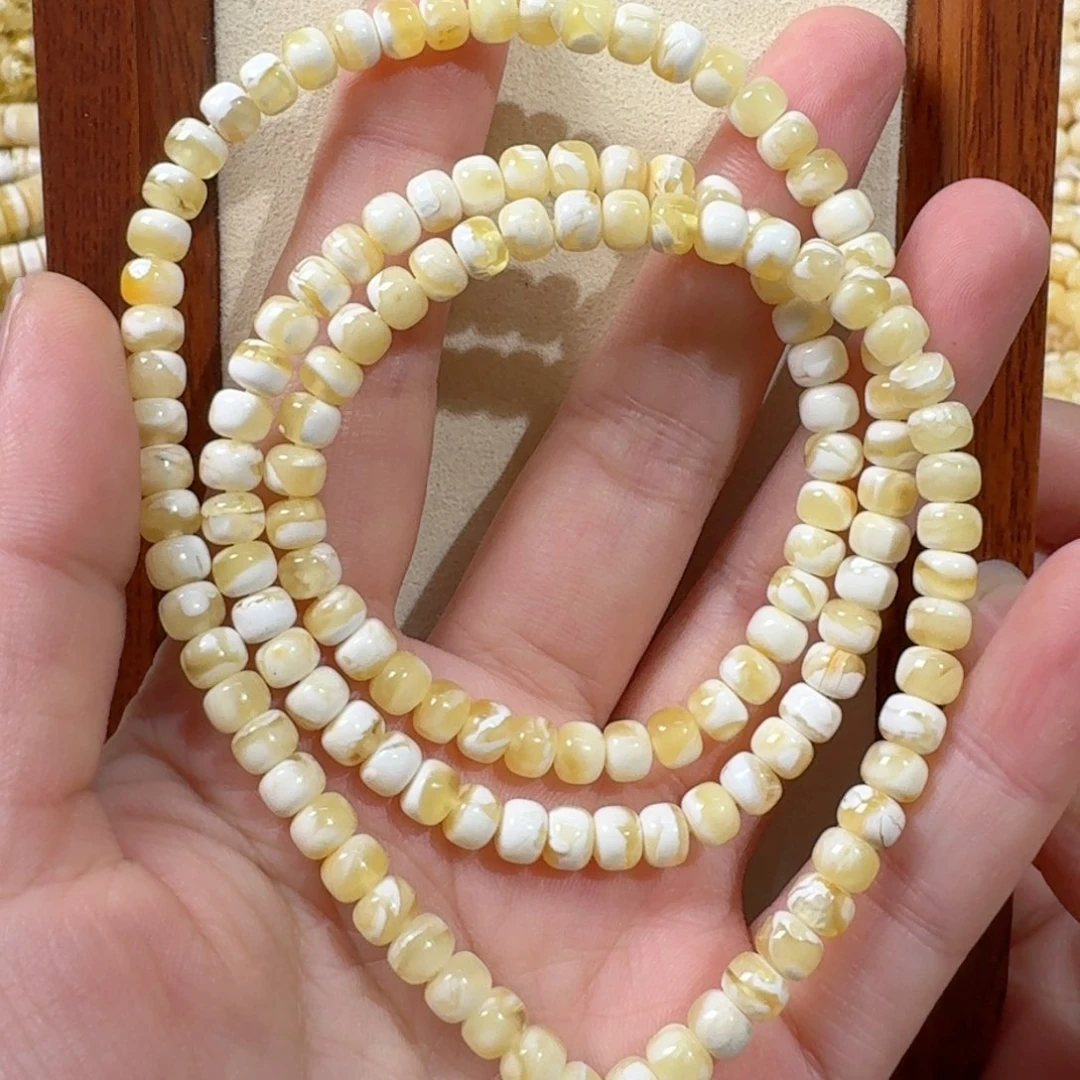 琥珀手链未镶嵌蜜蜡108链