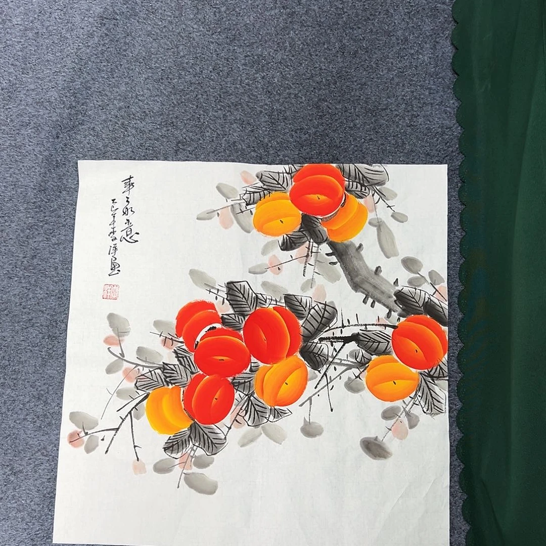 国画宣纸国画纯手绘作品