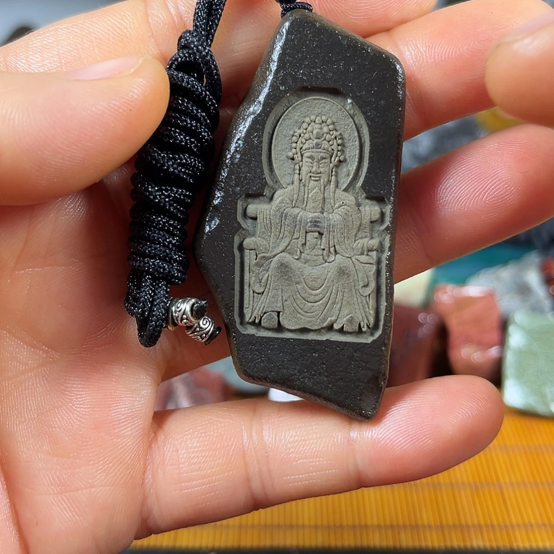 新疆戈壁石原石雕刻74