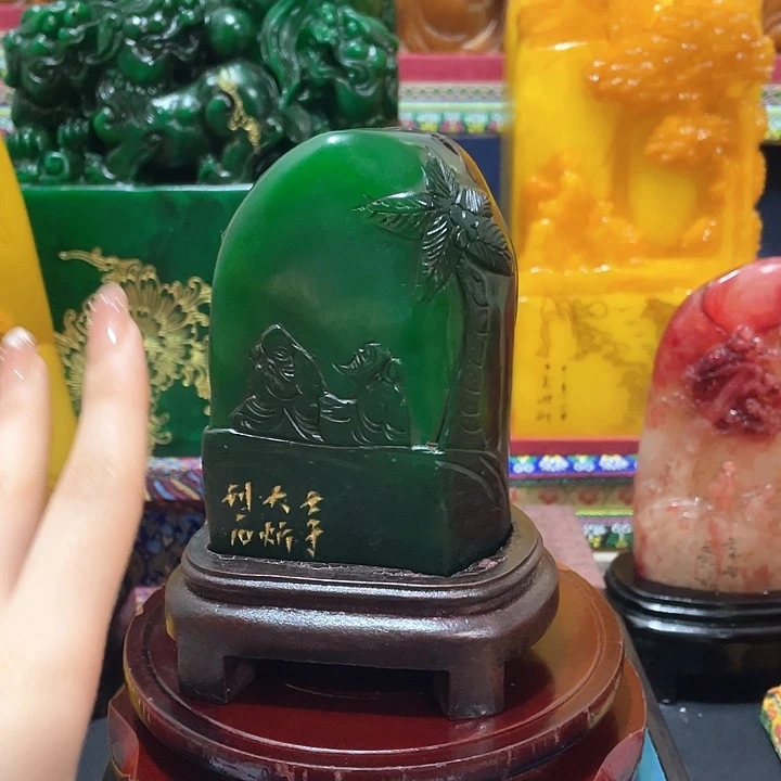 寿山石印石篆刻印章引首章闲章姓名章生日礼物