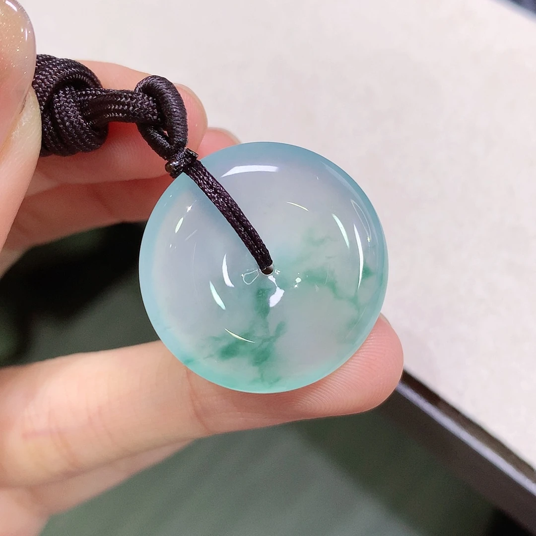 翡翠未镶嵌颈饰25.7-5.5