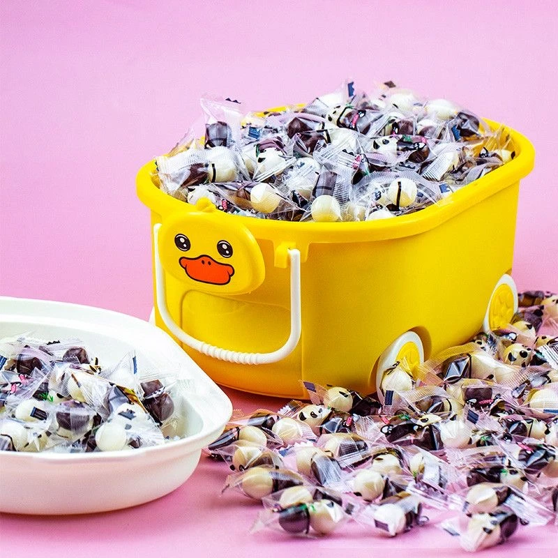 网红卡通麦丽素好吃酥脆巧克力豆独立包装解馋糖果幼儿园零食