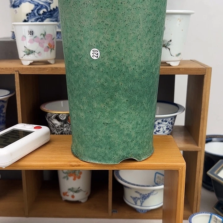 红陶n***！手工盆景花盆