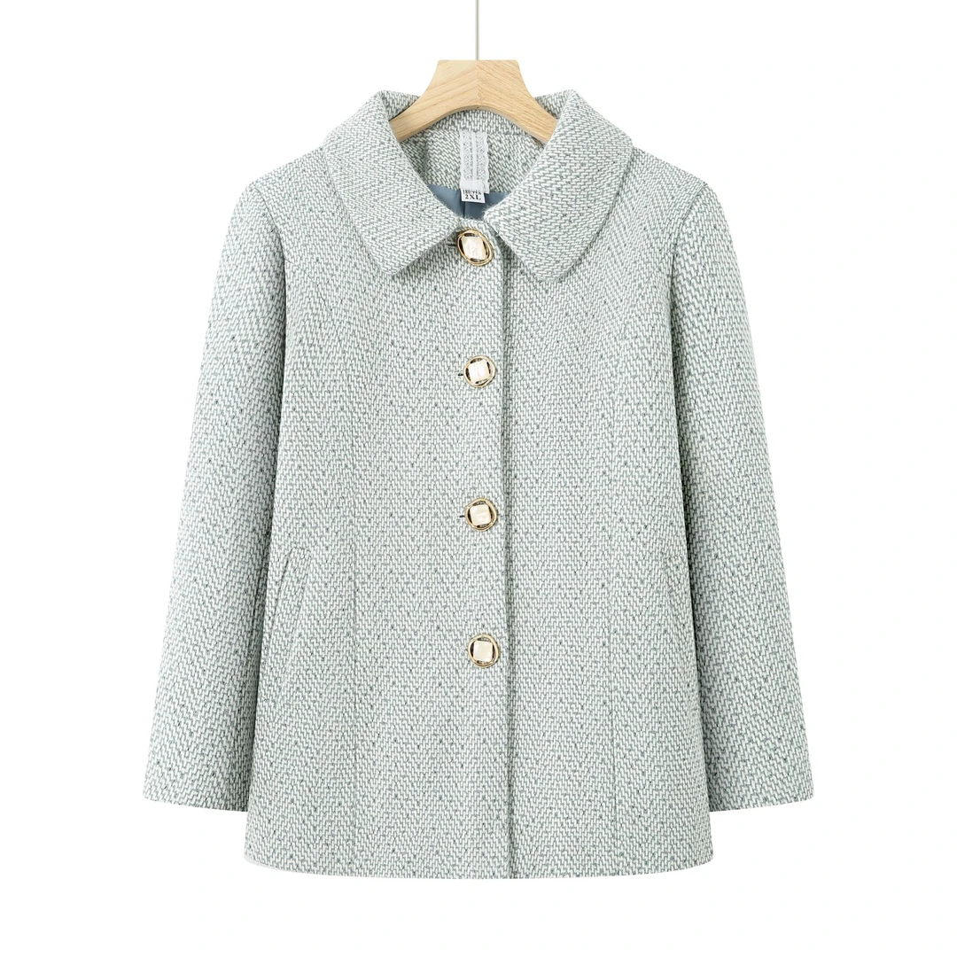 8259-中老年妈妈装春秋时尚遮肉显瘦休闲妈妈装【康燕】