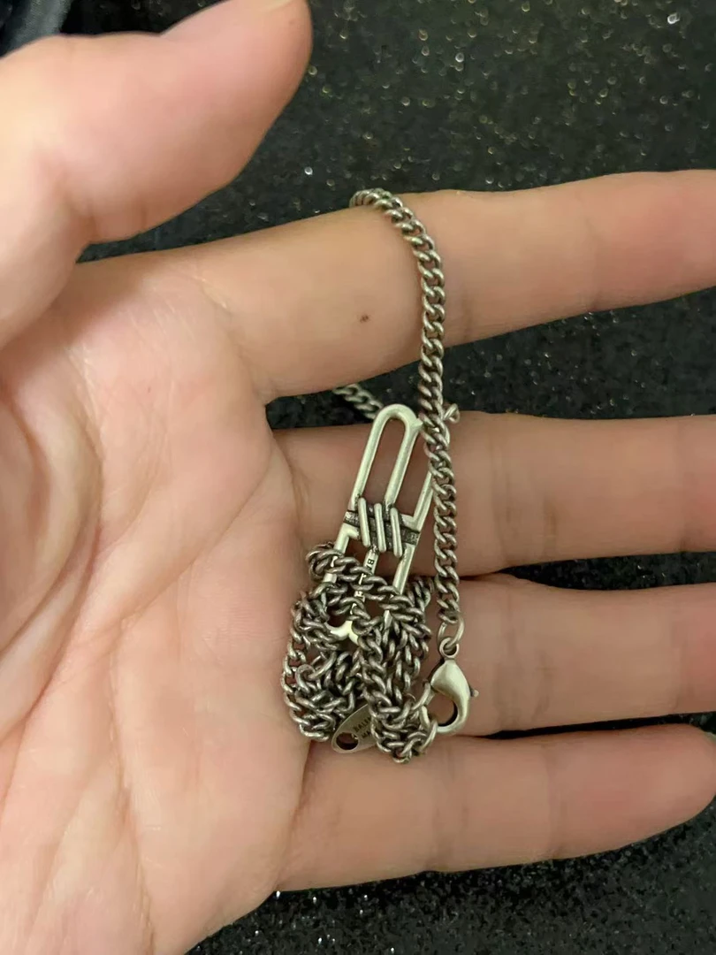 铜合金项链 巴黎时装周同款项链双B个性项链【鬼脚七专属】