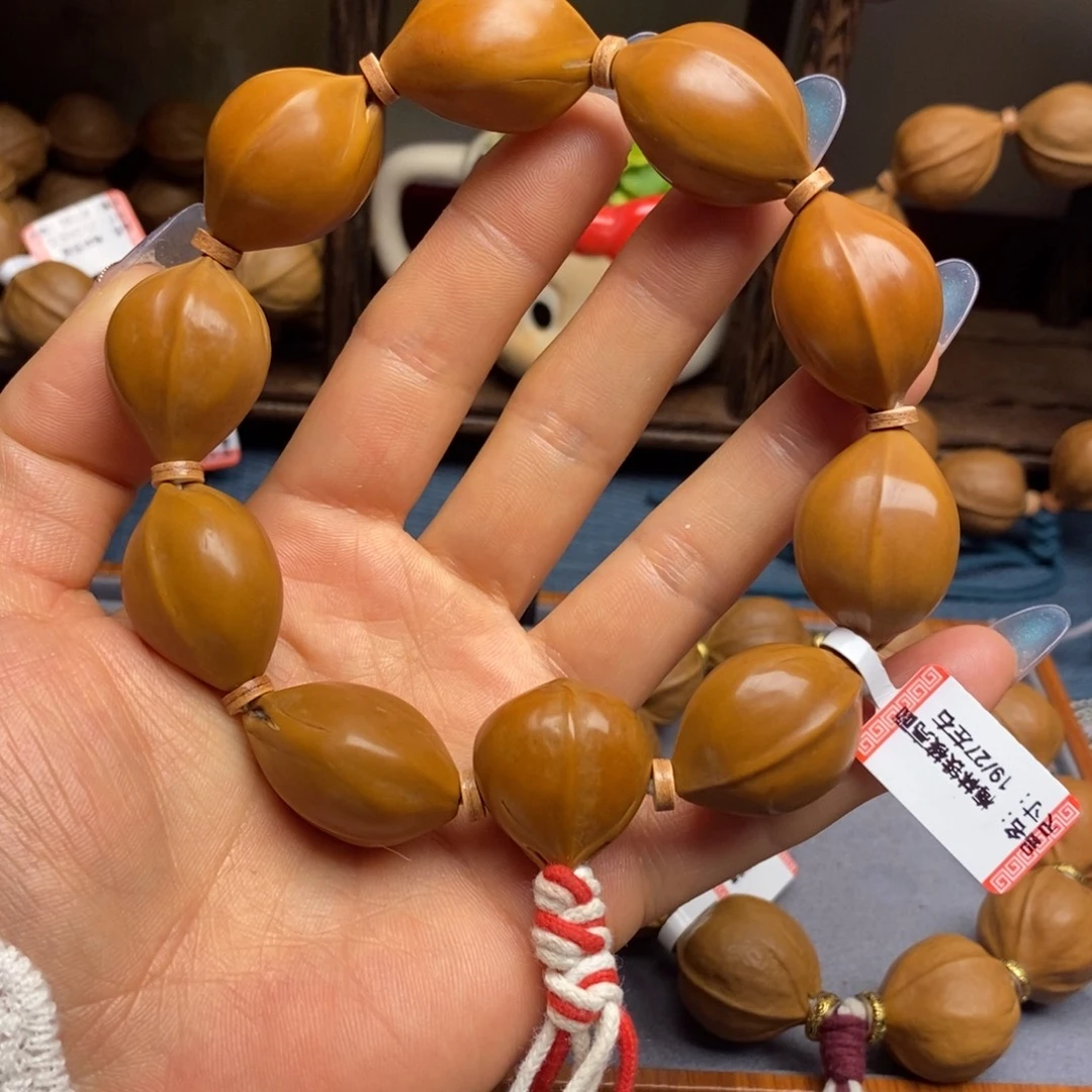 橄榄核手串/手链梅林铁19/27亮面款