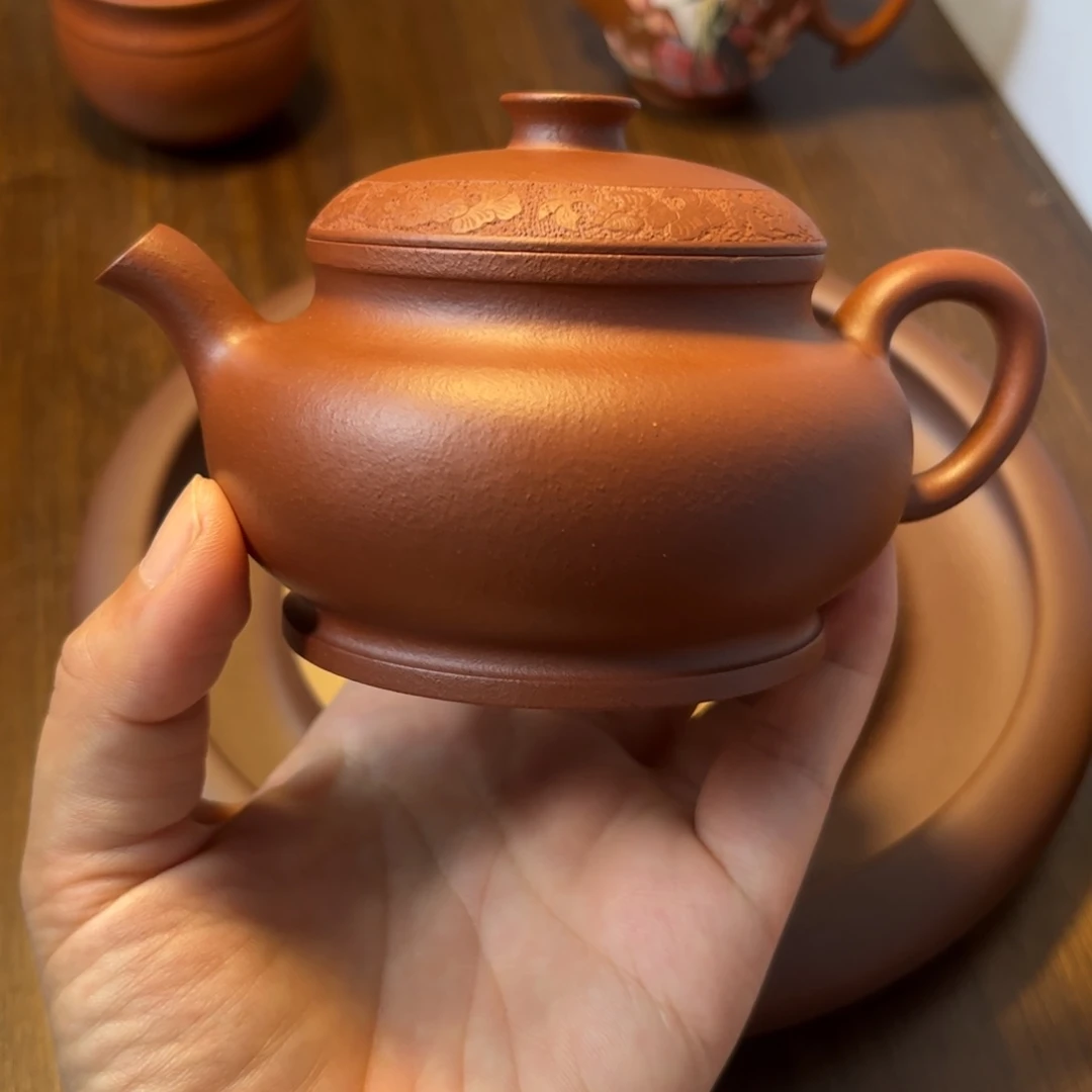 余***茶壶紫砂宜兴紫砂壶半手工制作