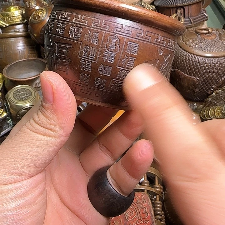 铜器办公室茶室摆件