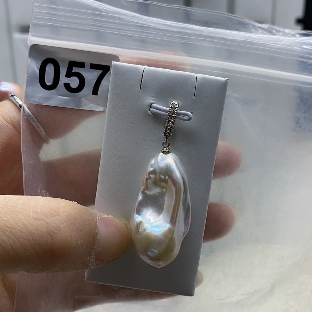 颈饰合金淡水珍珠