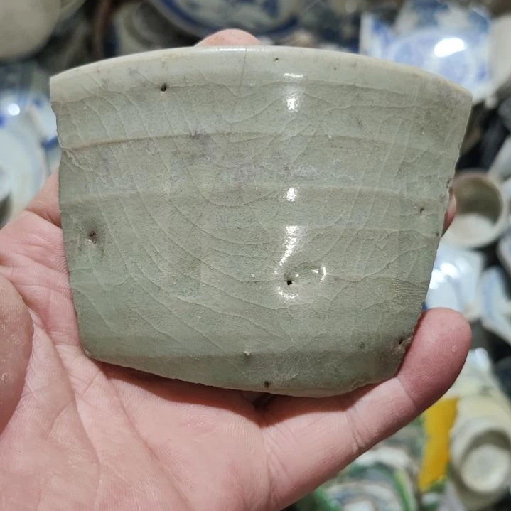 陶瓷手工茶杯摆件