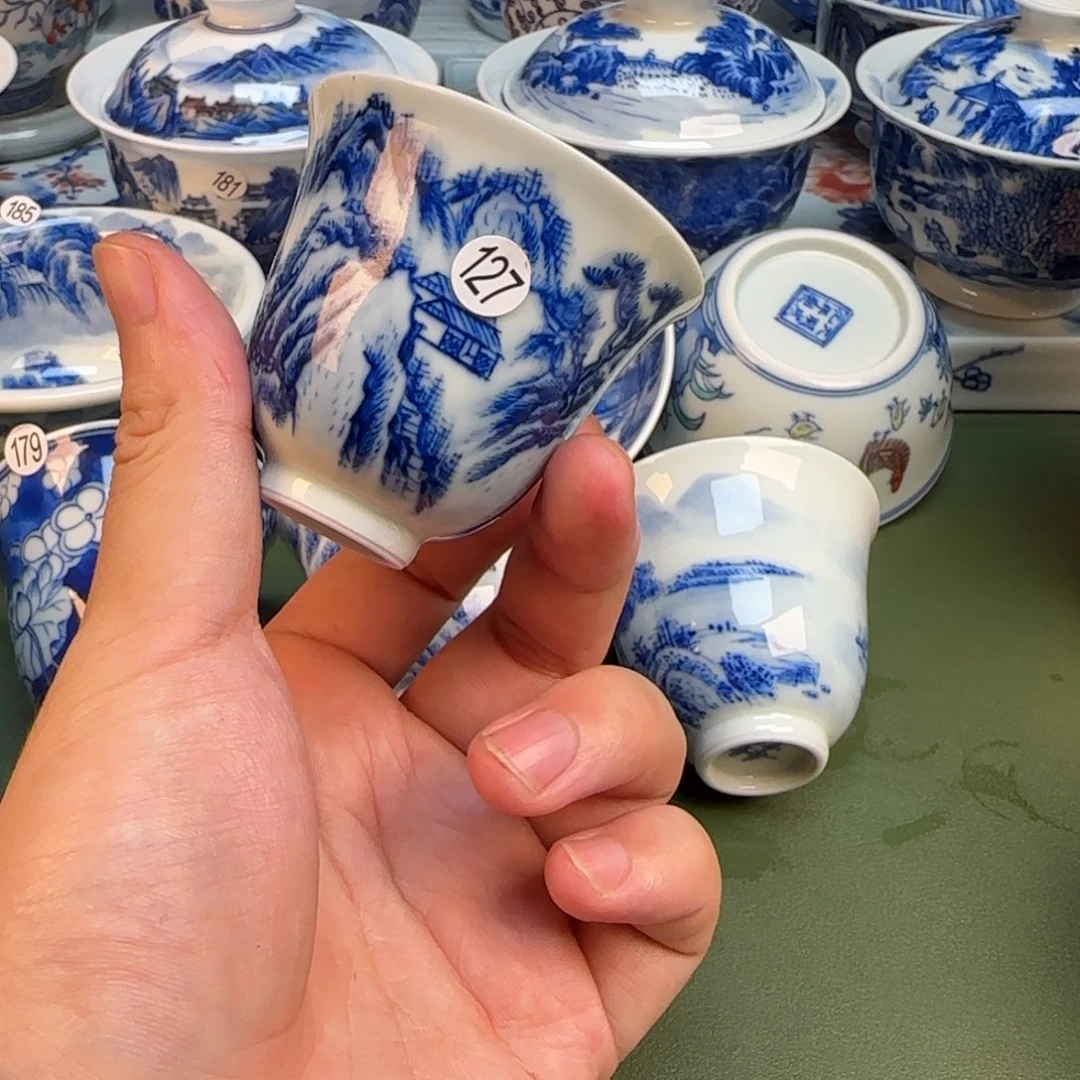 彦祖纯手工手工手绘茶具127