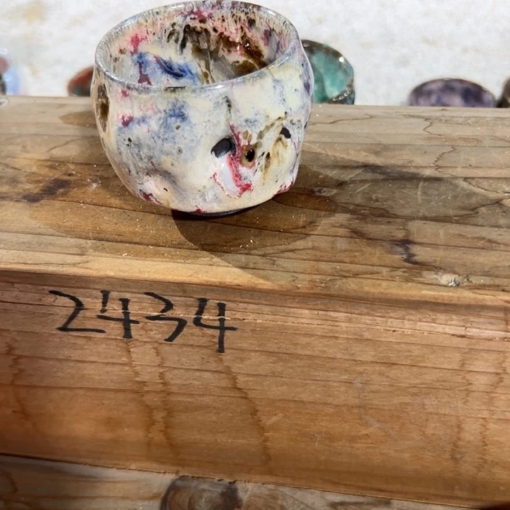 志野茶器茶杯 主人杯