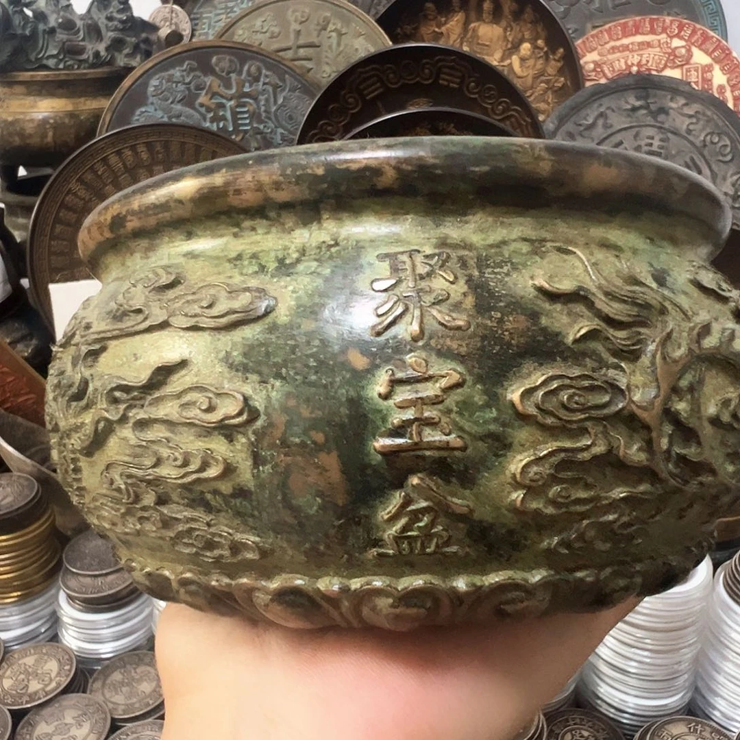 金属复古风格摆件