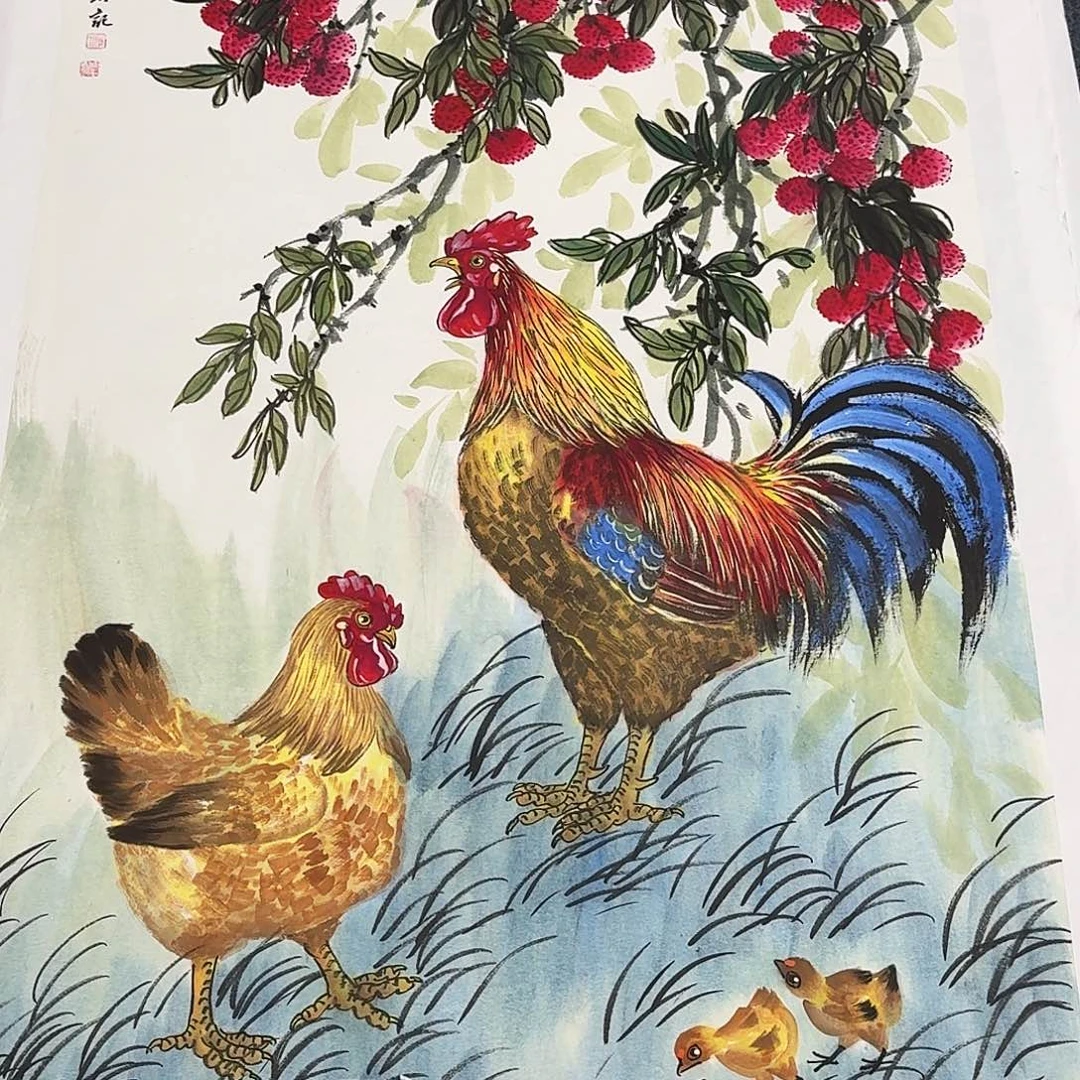 国画事事如意万事如意万事