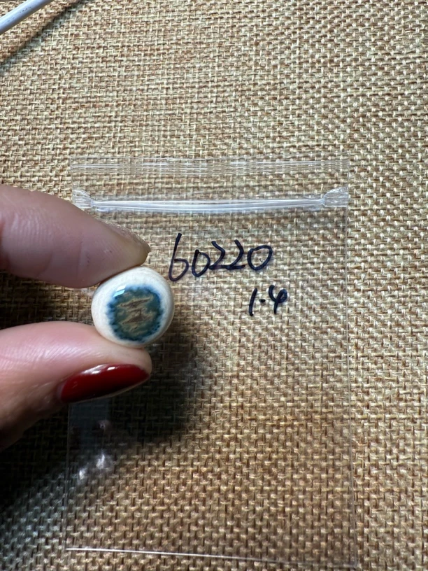 60220猛犸牙蓝眼睛配饰