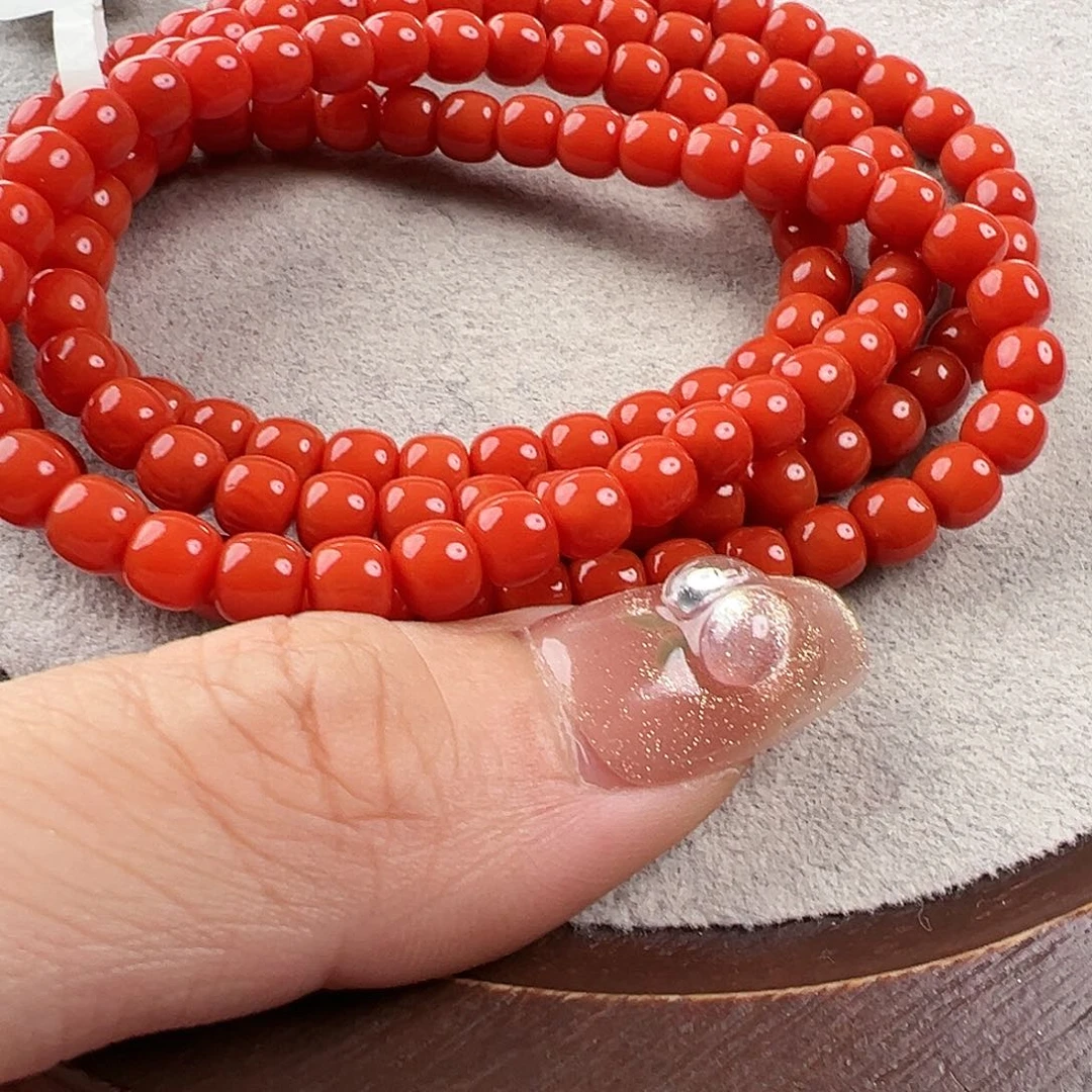 南红玛瑙多圈未镶嵌