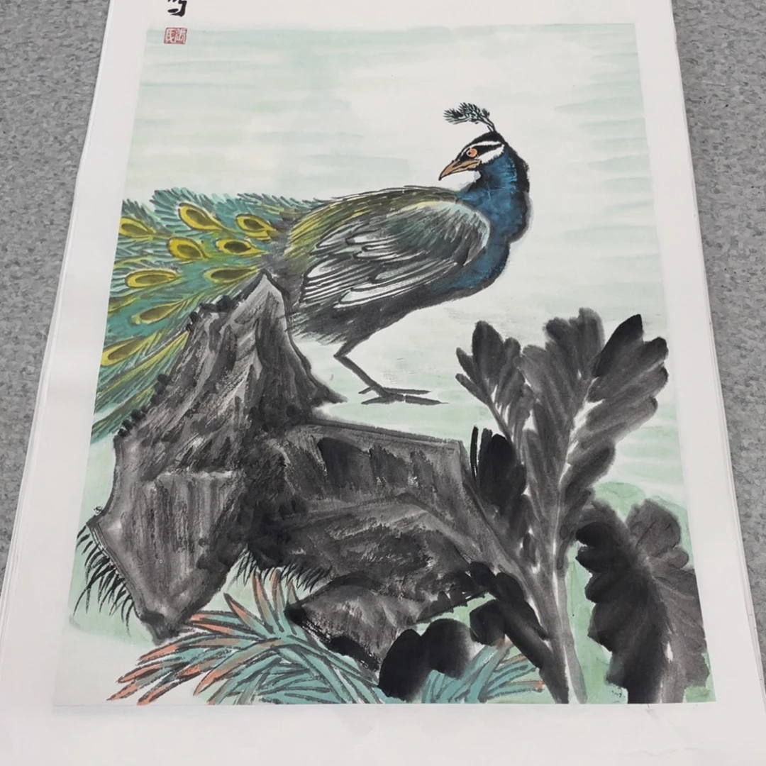 国画2平尺国画作品