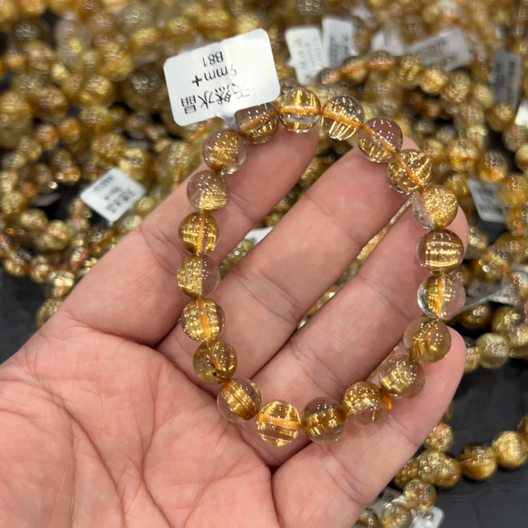 h***y手链未镶嵌水晶b81钛晶