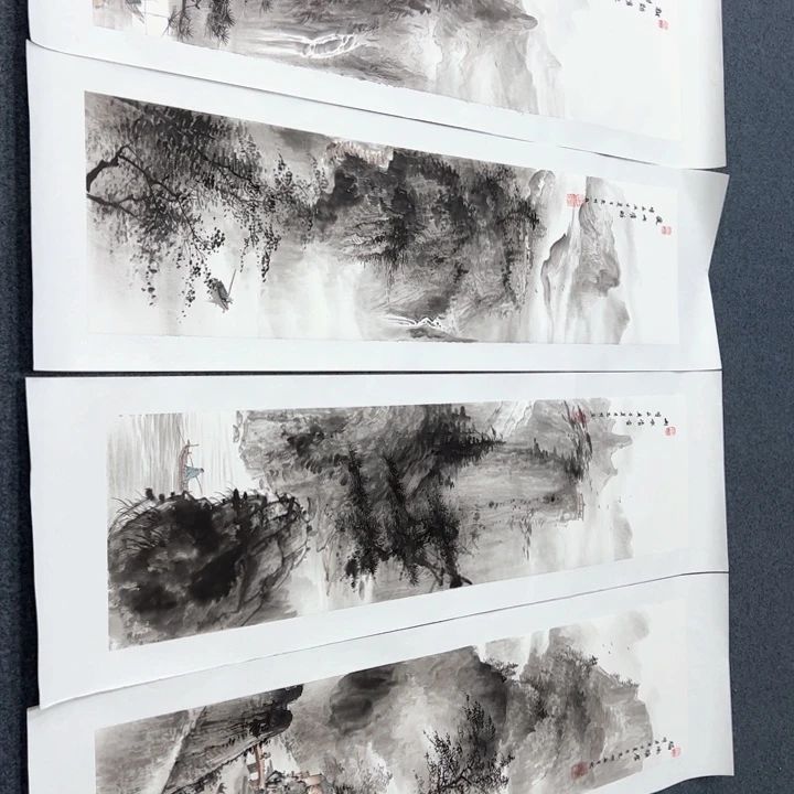 国画纯手绘作品欣赏图