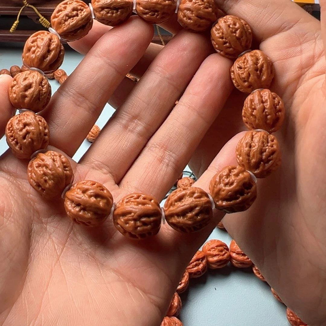 小***z手串文玩核桃京八棱