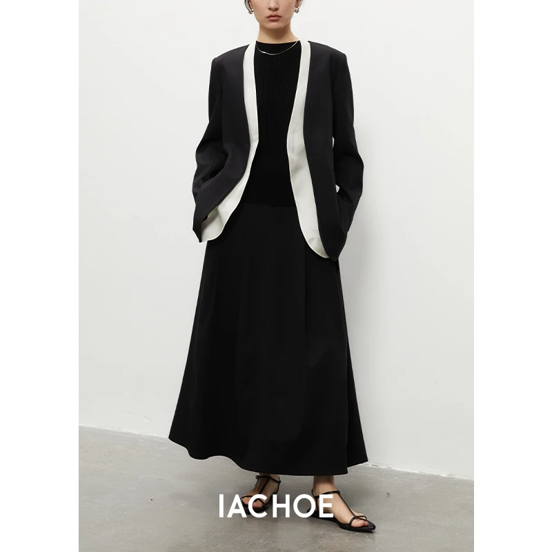 IACHOE 镶边西装外套3521512004