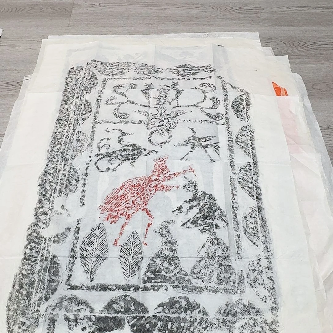 拓片用纸其他扁鹊针灸图