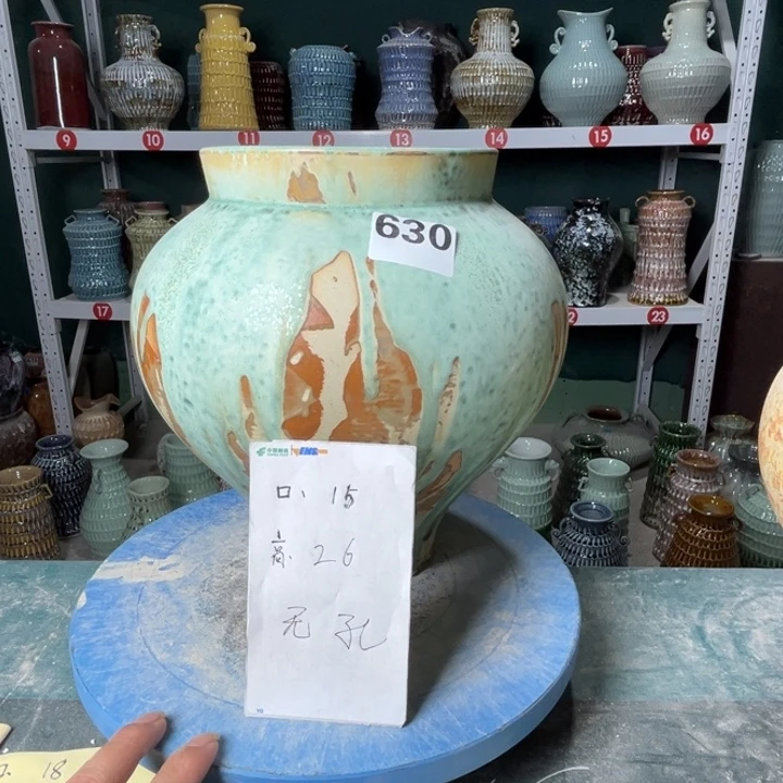 陶景德镇陶瓷花盆花器630