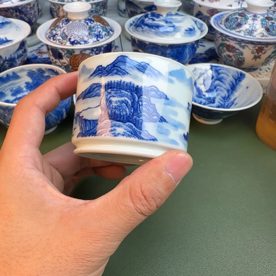 陶纯手工纯手绘茶具291