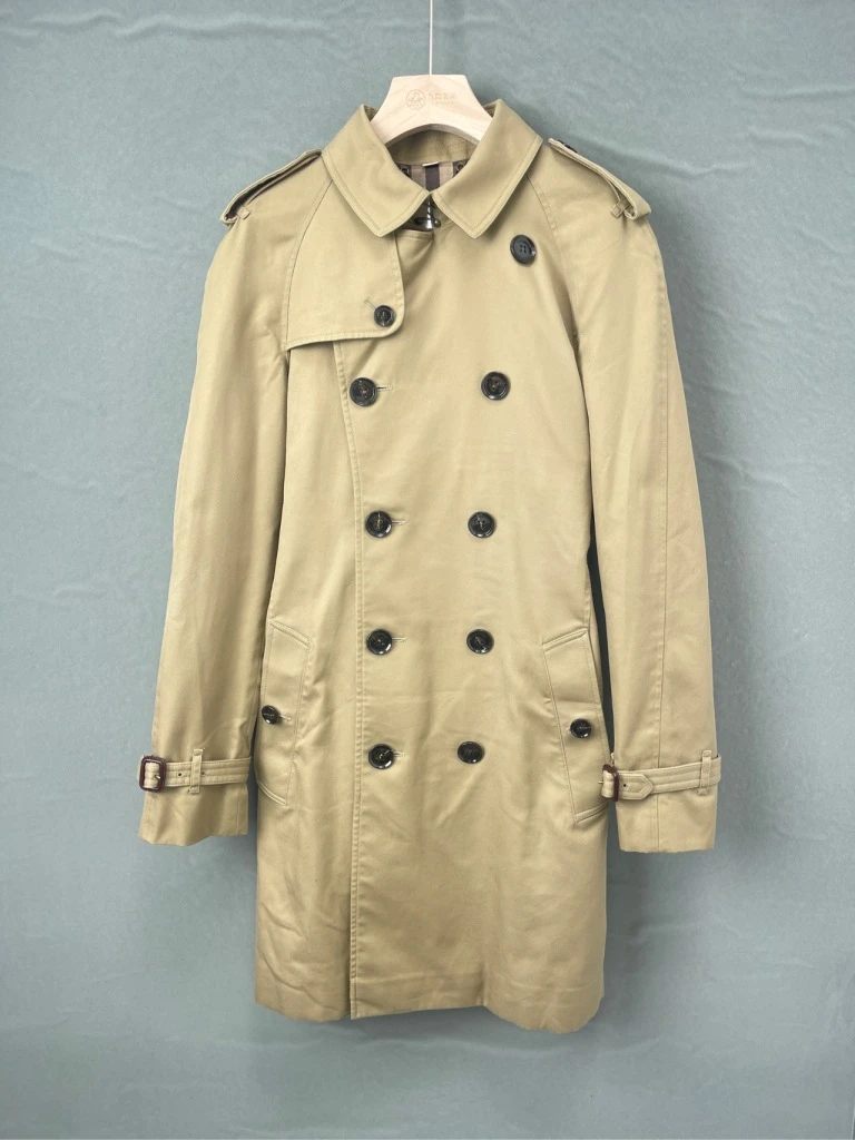 95新 BURBERRY/博柏利 风衣/46码/2192