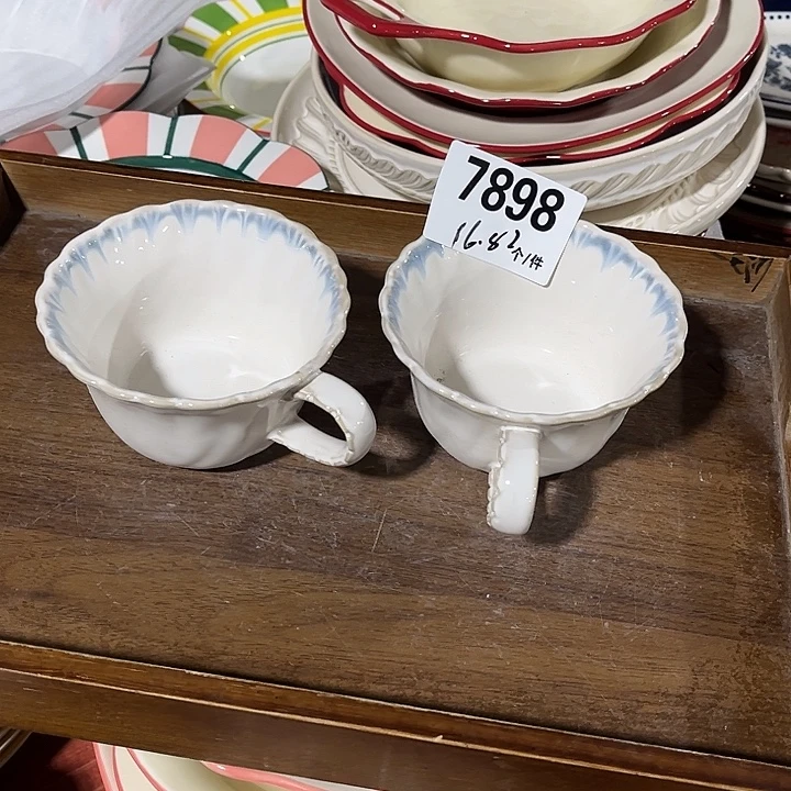瓷微瑕外贸餐具7898