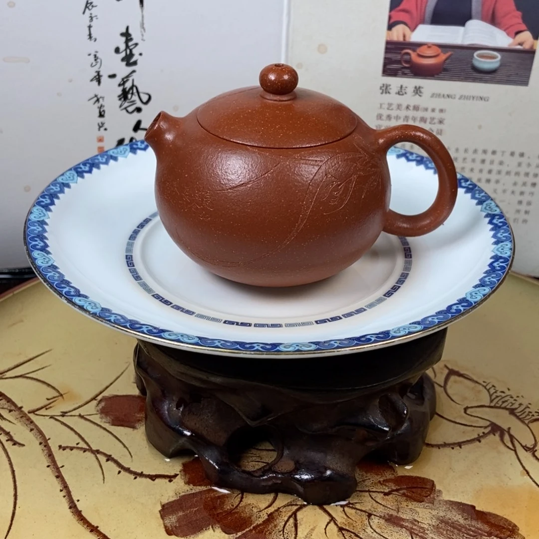 紫砂茶壶L***g五号井底槽清老母亲制作容量