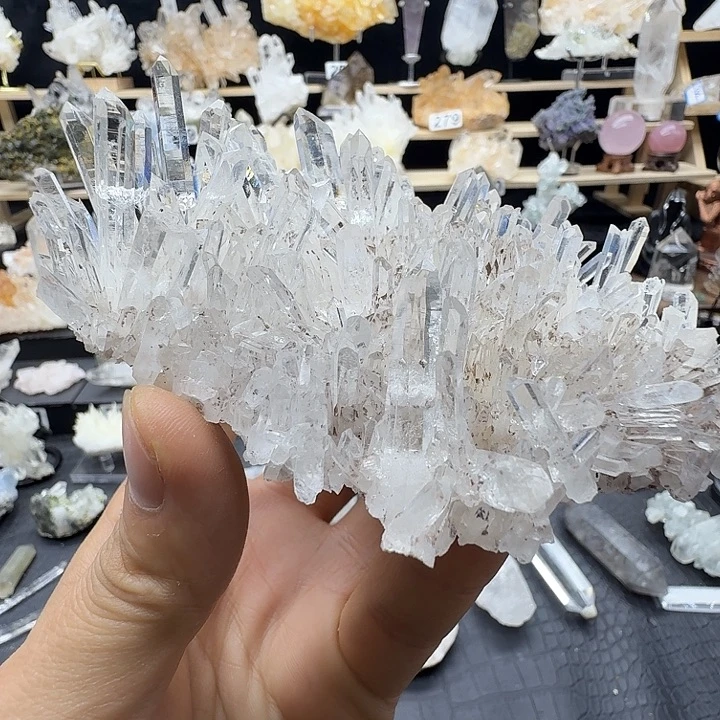 彦***祖石材天然水晶摆件