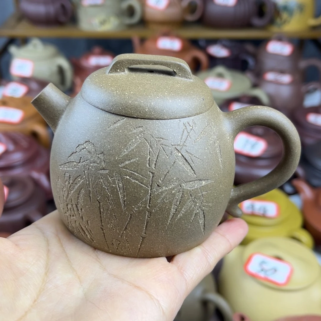 紫砂茶壶宜兴紫砂壶巨轮